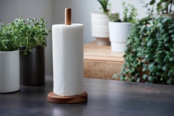 Stojak na ręczniki papierowe Raw 30,6 cm - Teak - Aida
