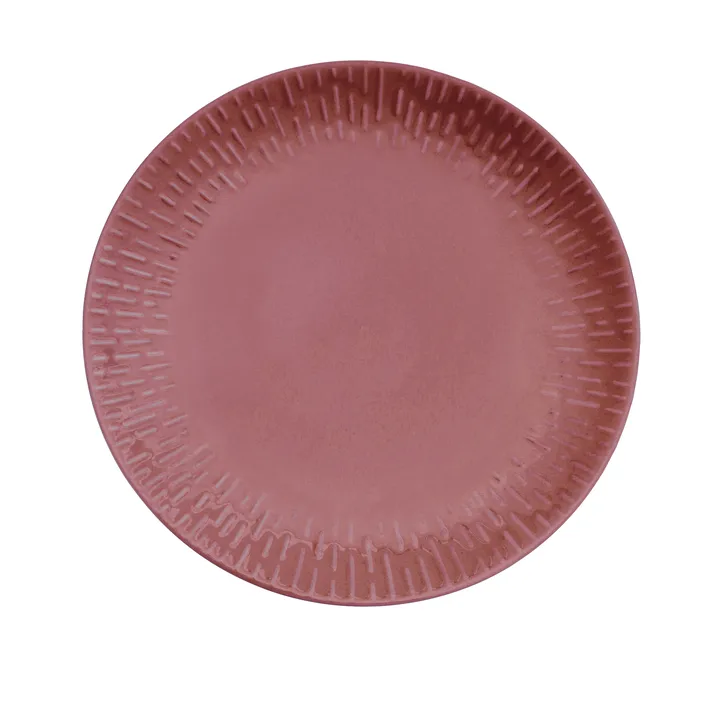 Talerz Confetti - Bordeaux, Ø27,5 cm - Aida