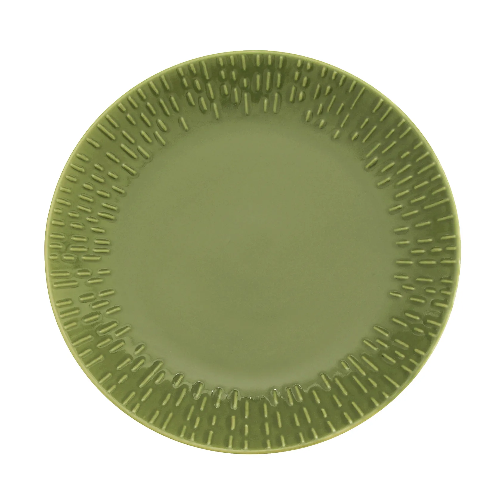 Talerz Confetti, Olive, Ø21 cm Aida