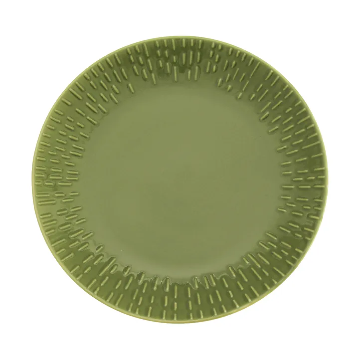 Talerz Confetti - Olive, Ø21 cm - Aida