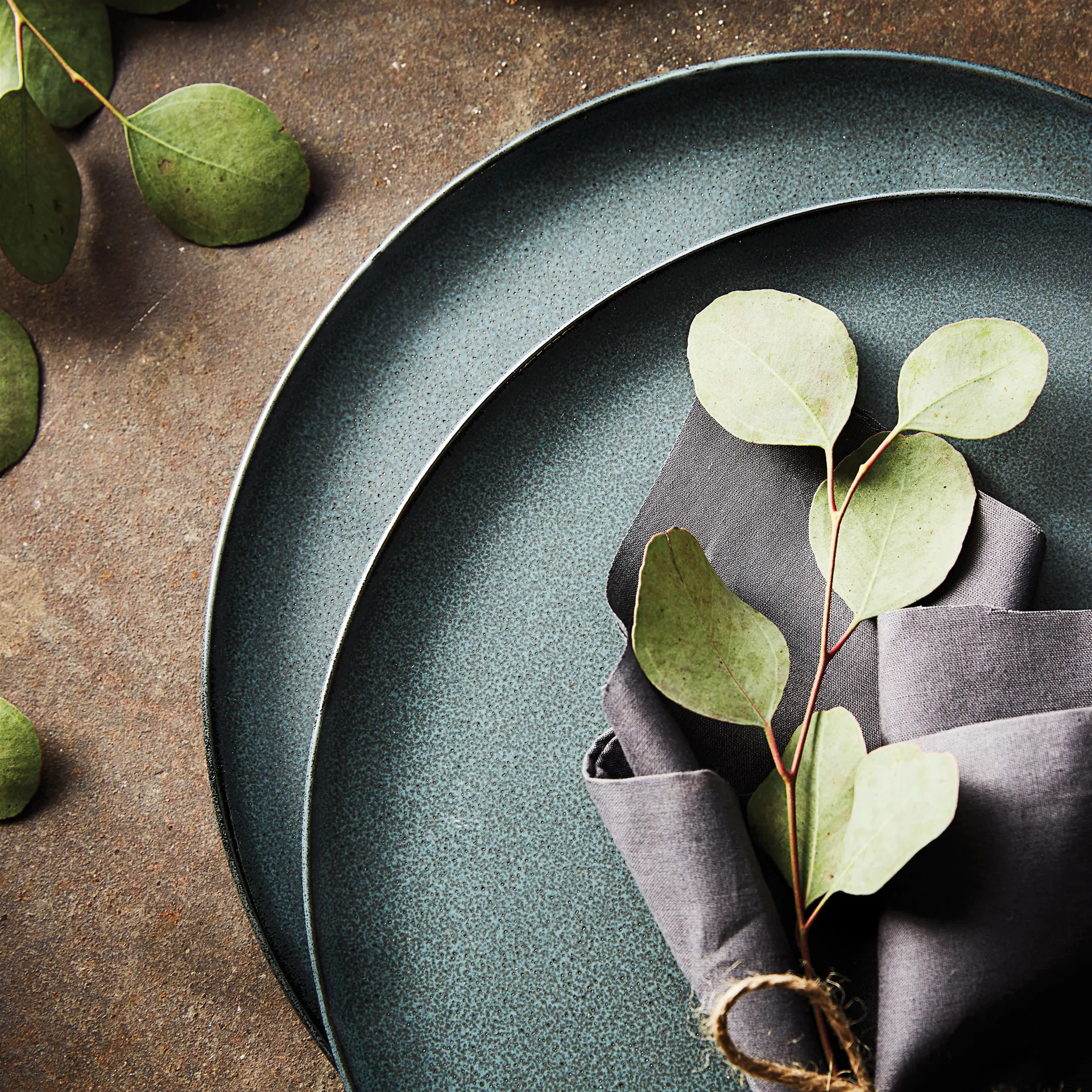 Talerz Raw Ø20 cm, Northern Green (zielony) Aida