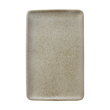 Talerz Raw 23,5x15 cm - Sandy beige - Aida