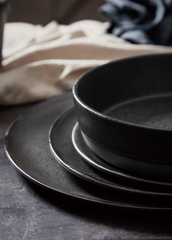 Talerz Raw Ø28 cm, Titanium Black (czarny) Aida