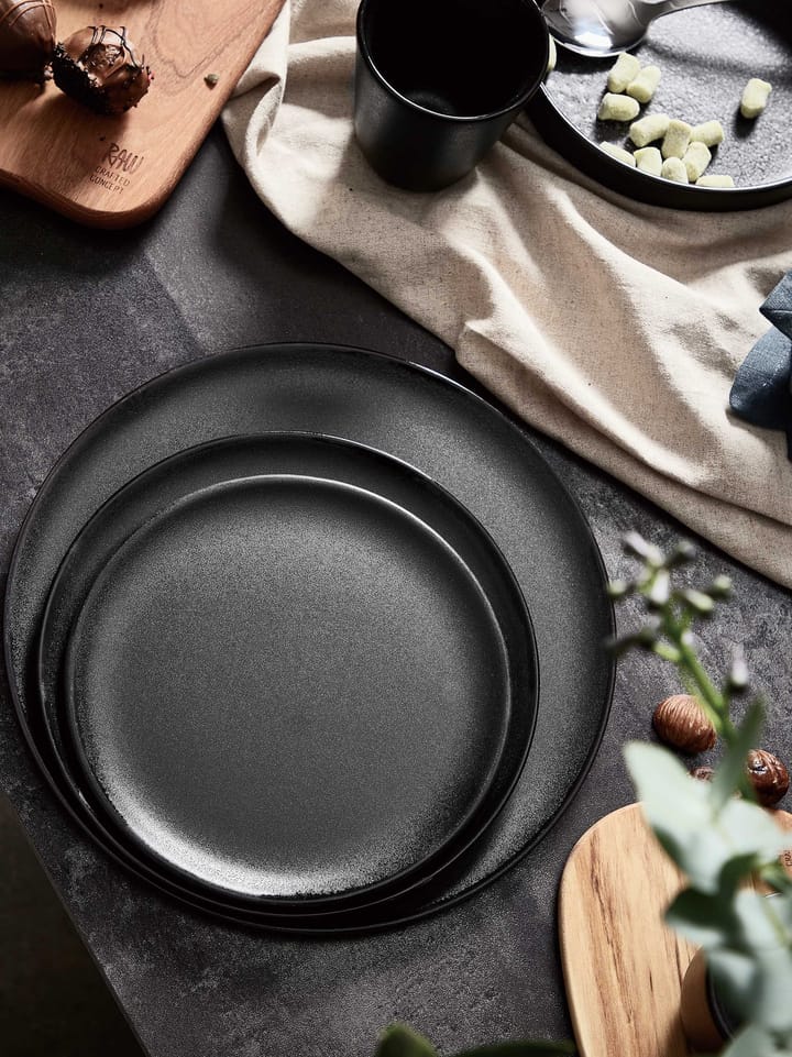 Talerz Raw Ø28 cm, Titanium Black (czarny) Aida