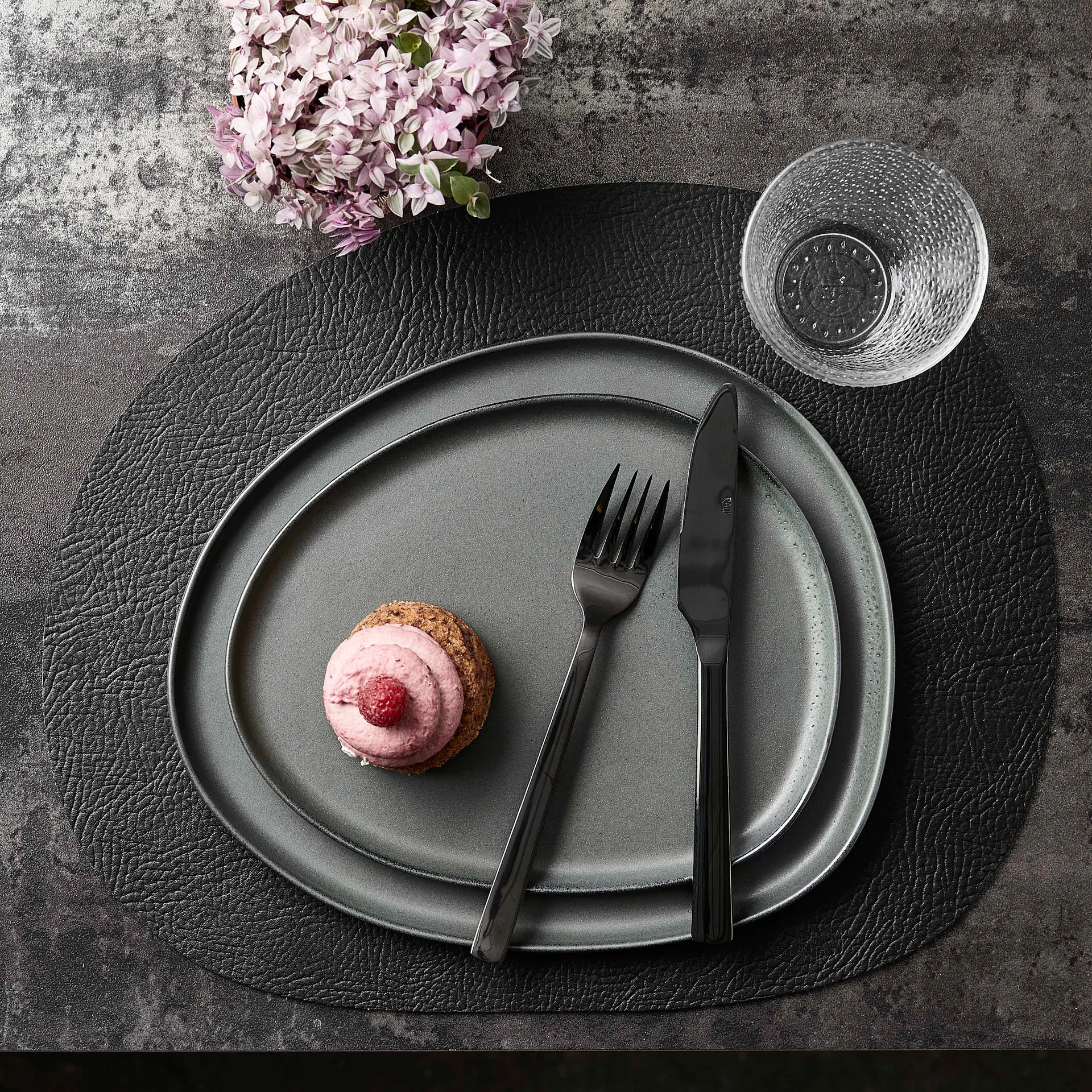 Talerz Raw Organic 24x21 cm, Northern Green Aida