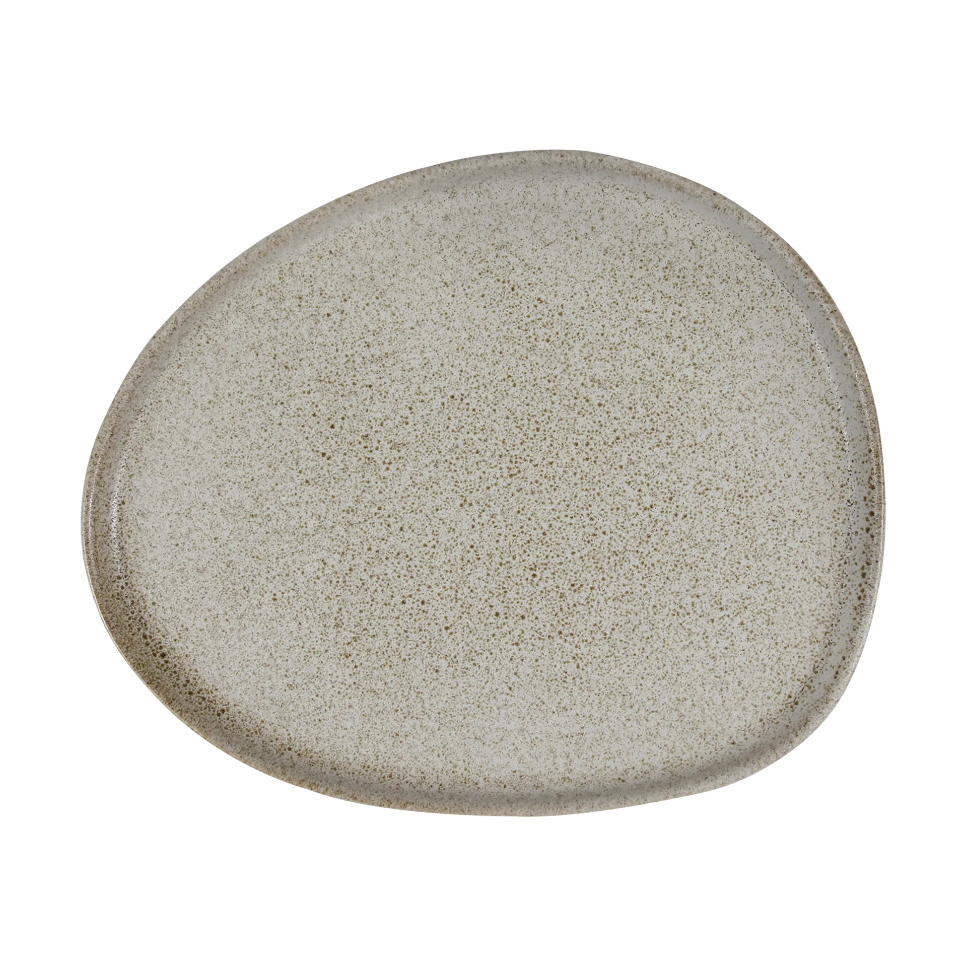 Talerz Raw Organic 24x21 cm, Sandy beige Aida