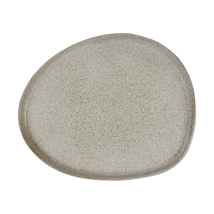 Talerz Raw Organic 24x21 cm - Sandy beige - Aida