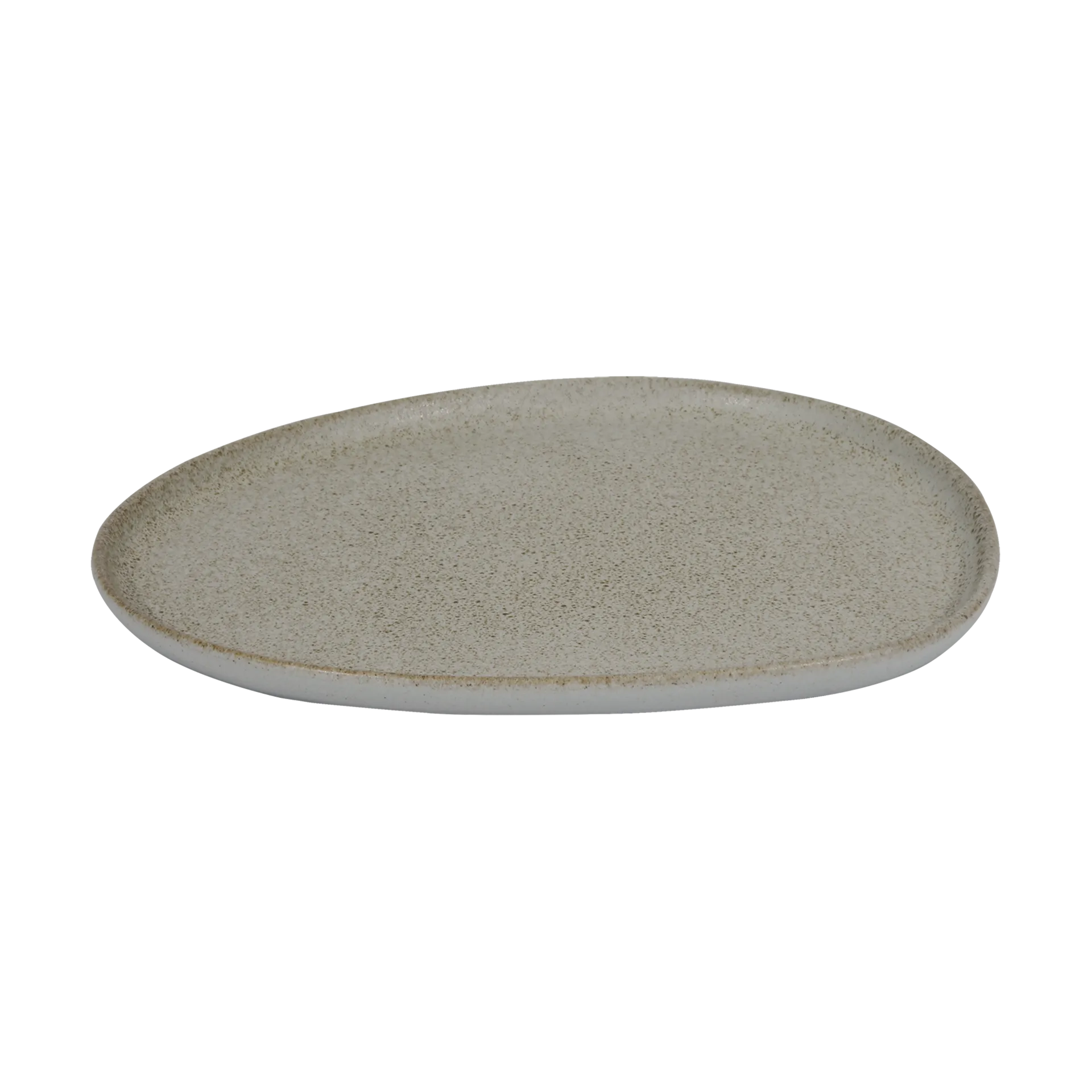 Talerz Raw Organic 24x21 cm, Sandy beige Aida