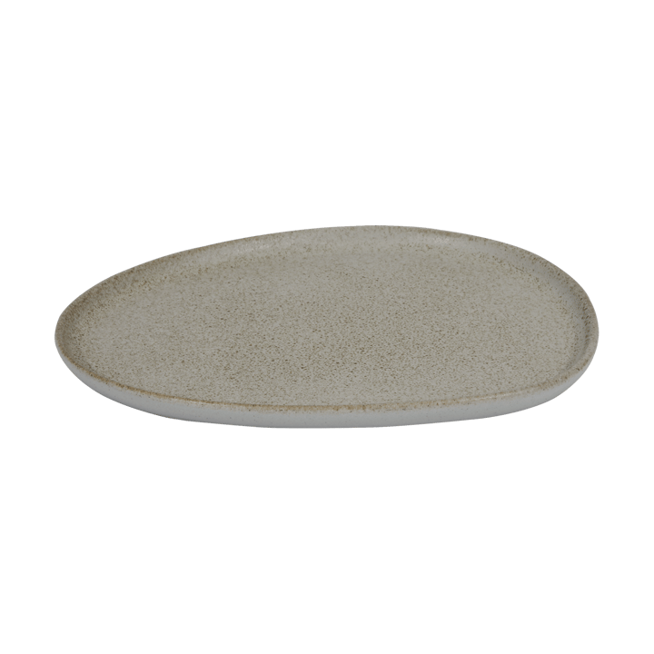 Talerz Raw Organic 24x21 cm, Sandy beige Aida