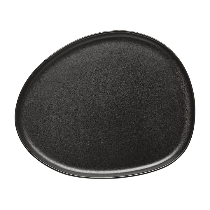 Talerz Raw Organic 24x21 cm - Titanium Black - Aida