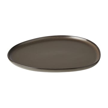 Talerz Raw Organic 29x25 cm - Metallic Brown - Aida