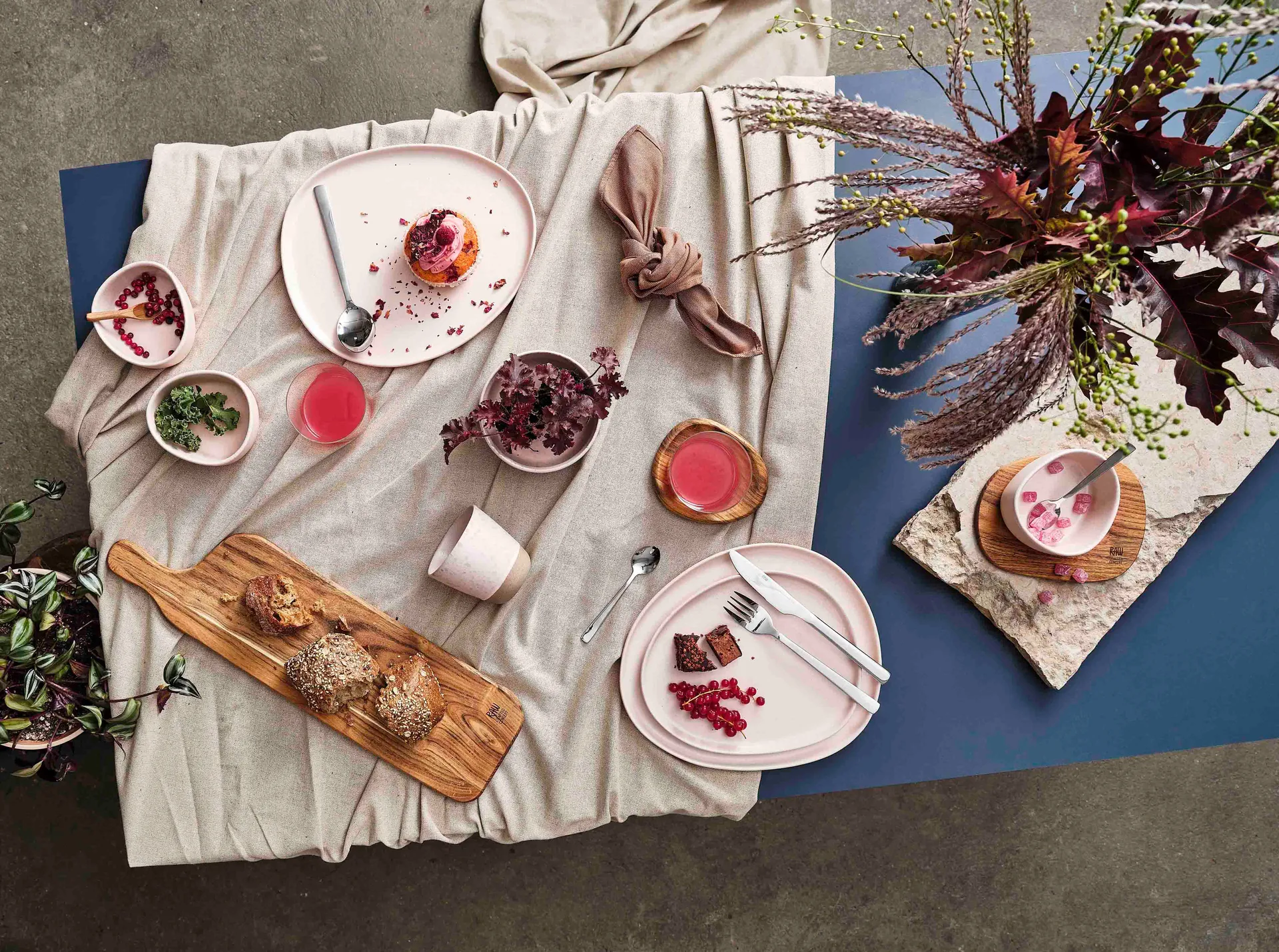 Talerz Raw Organic 29x25 cm, Nordic Nude Aida