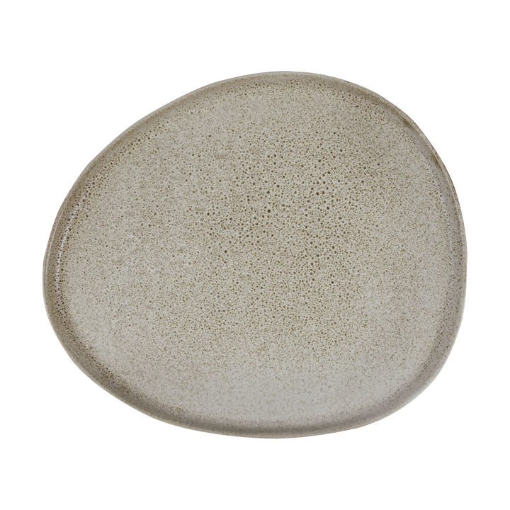 Talerz Raw Organic 29x25 cm - Sandy beige - Aida
