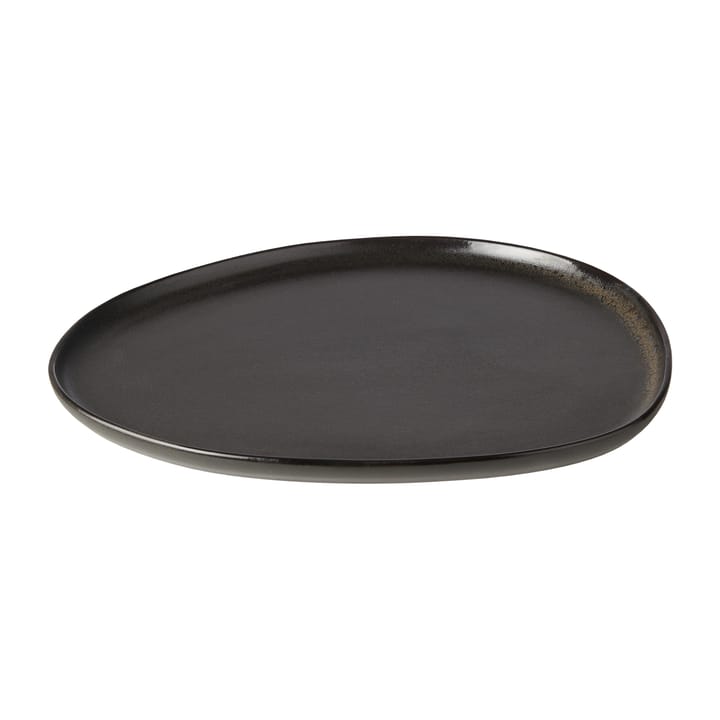 Talerz Raw Organic 29x25 cm, Titanium Black Aida
