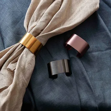 Uchwyt na serwetki Raw 4-pak - Rosegold - Aida