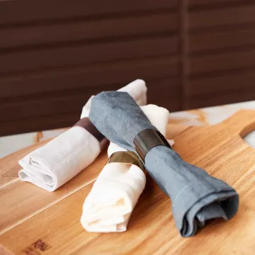 Uchwyt na serwetki Raw 4-pak - Rosegold - Aida