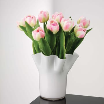 Wazon Tulip 20 cm - Biały - Aida