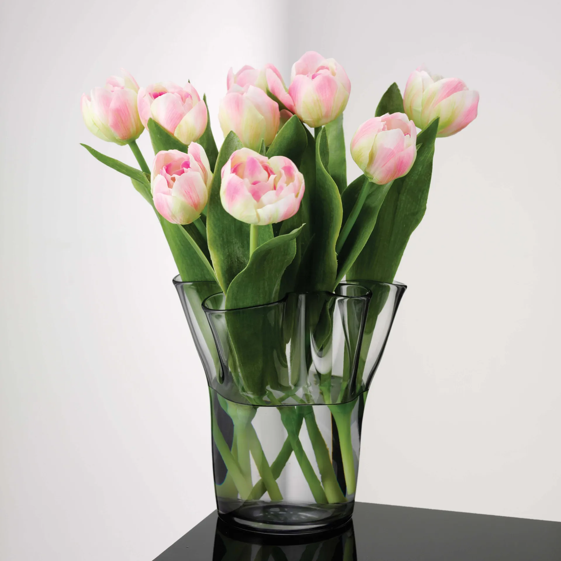 Wazon Tulip 20 cm, Smoke Aida