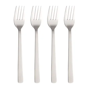 Widelec Raw 4-pak - Stal nierdzewna - Aida