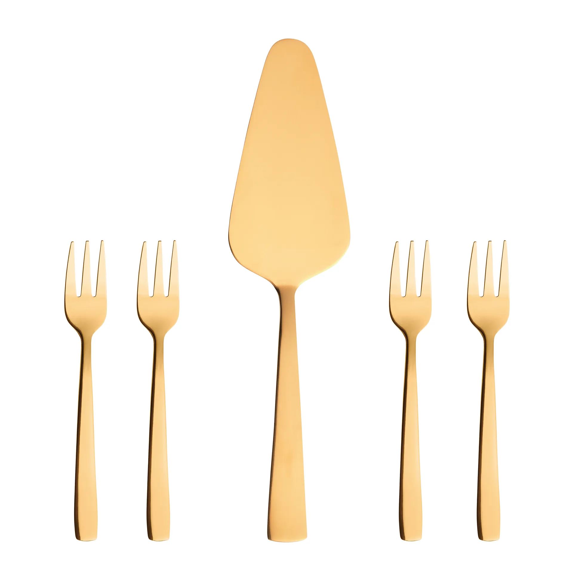 Zestaw do ciasta Raw 5 części, Złoty Aida