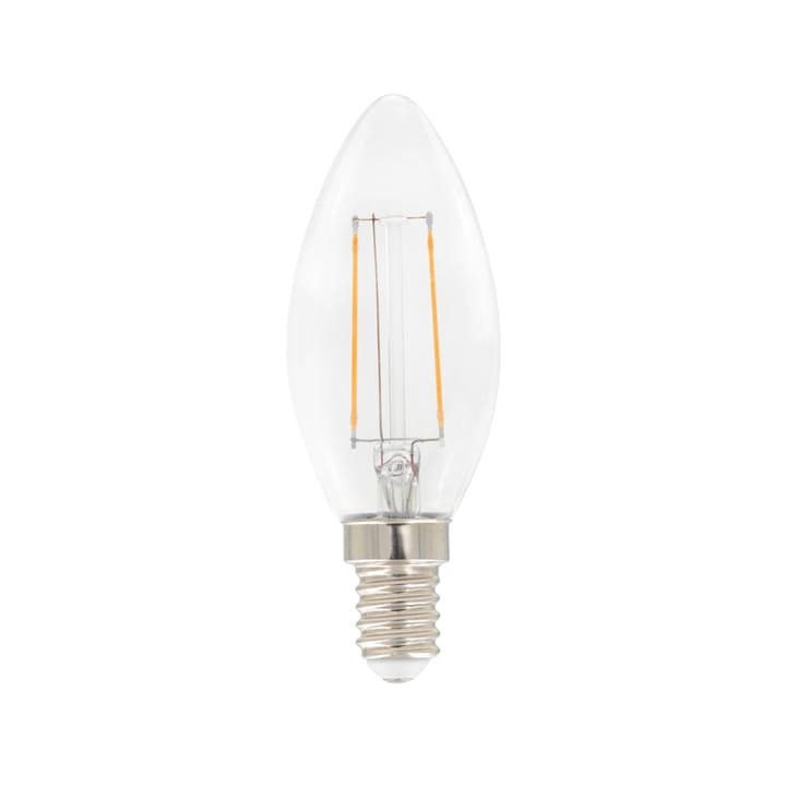 Airam Filament LED- świeca koronowa C35 źródło światła - Jasny, regulowany, e14, 3w - Airam