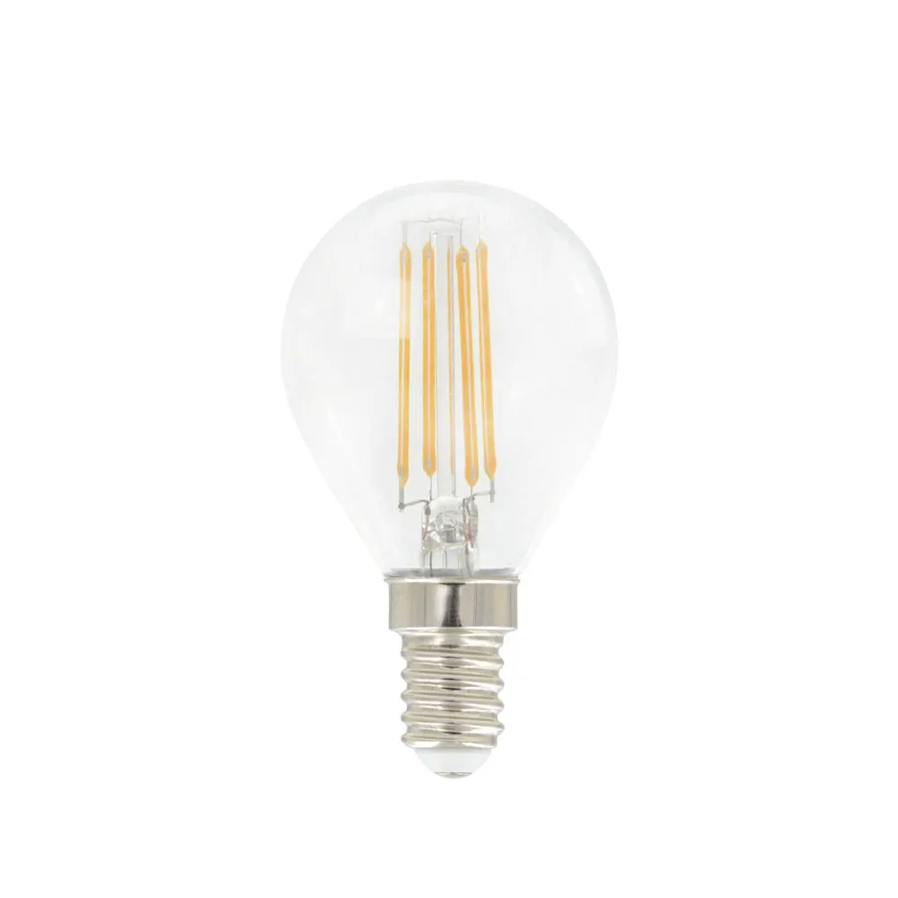 Airam Filament LED żarówka z trójstopniowym przyciemnianiem kulistym, jasne, z pamięcią, p45 e14, 5w Airam