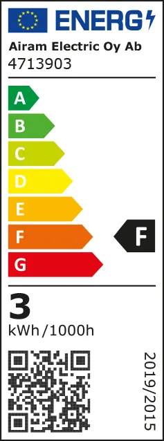 Airam źródło światła LED G9, jasne, regulowane, 2700K 300lm 3W Airam