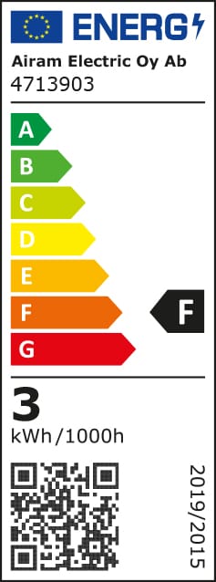 Airam źródło światła LED, jasne, regulowane, 300lm g9, 3w Airam