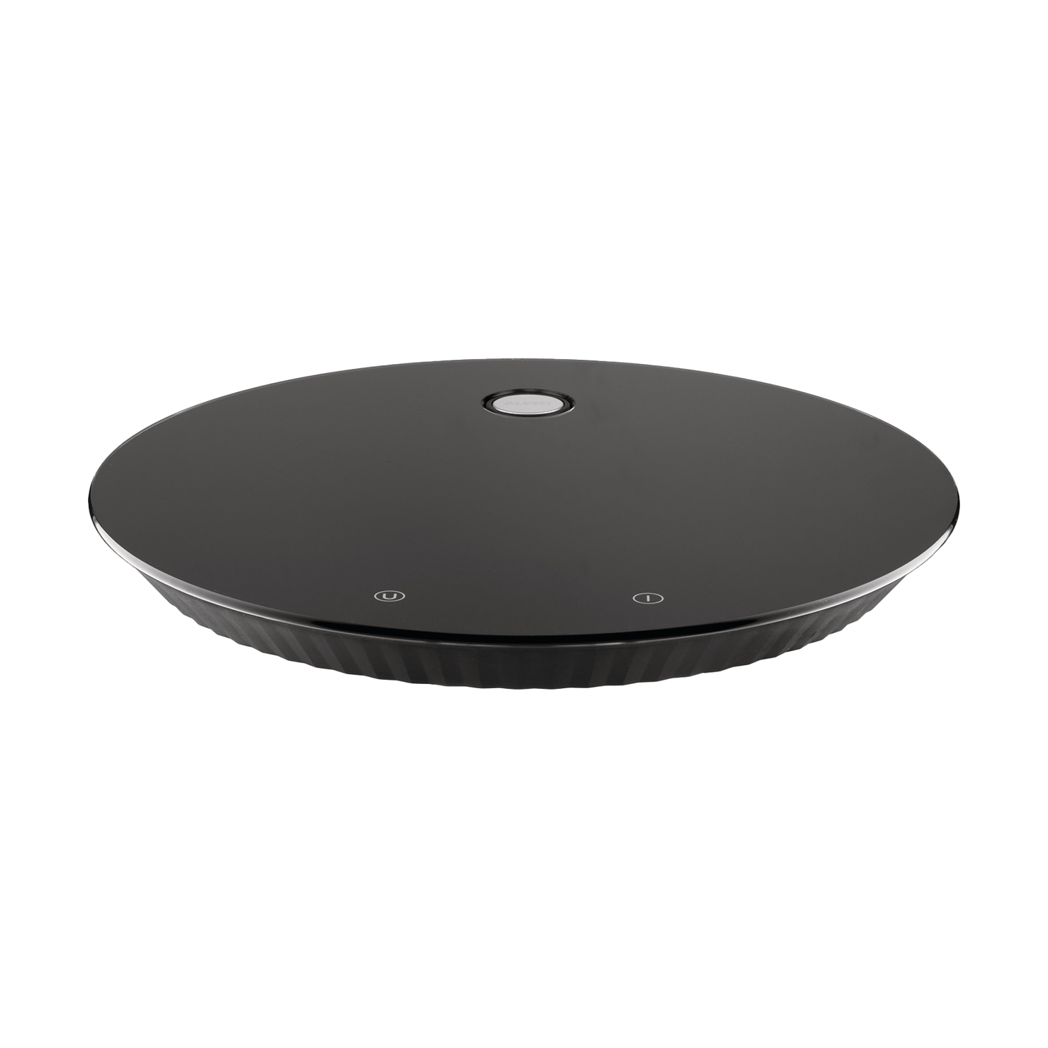 Alessi Cyfrowa waga kuchenna Plissé Czarna | Skandynawski Design | Czarny