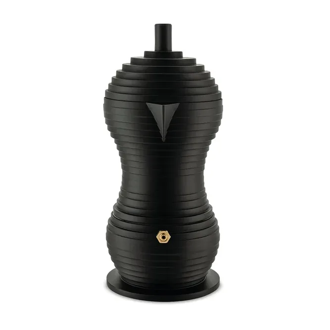 Ekspres do kawy espresso Pulcina, czarny, 300 ml, 6 filiżanek Alessi