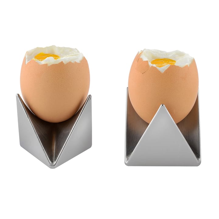 Kubek na jajka Roost 2-pak, aluminium Alessi
