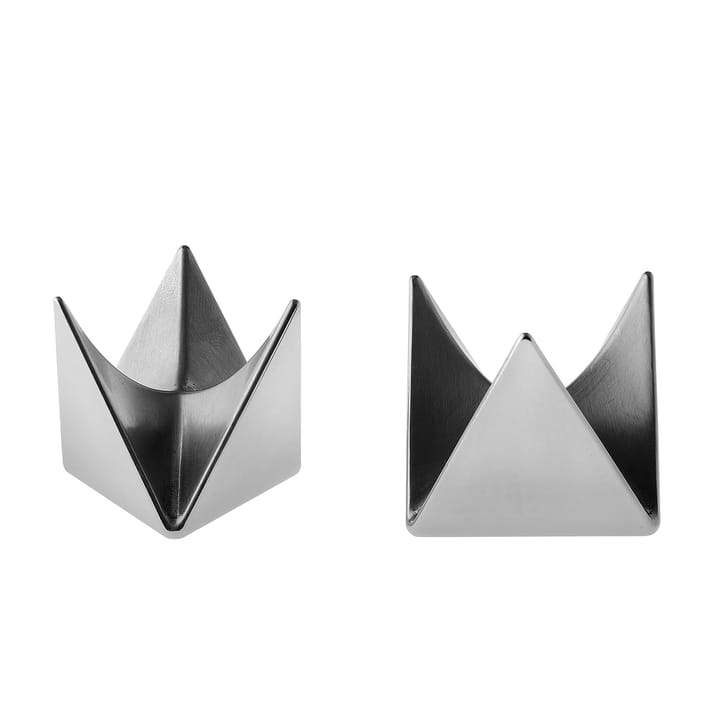 Kubek na jajka Roost 2-pak, aluminium Alessi