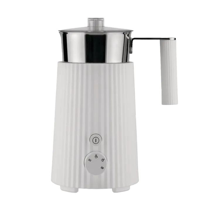 Plissé spieniacz do mleka 350 ml - Biały - Alessi