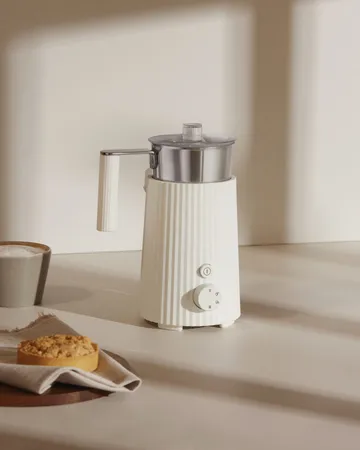 Plissé spieniacz do mleka 350 ml - Biały - Alessi