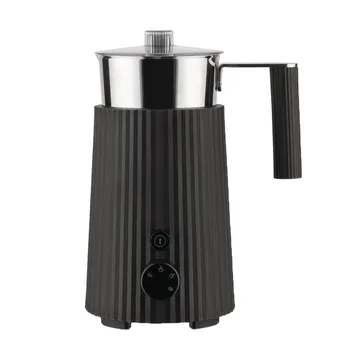 Plissé spieniacz do mleka 350 ml - Czarny - Alessi