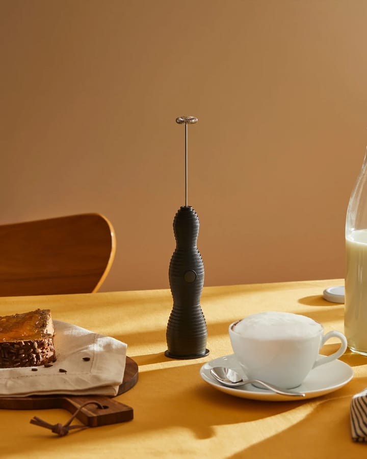Spieniacz do mleka Pulcina 27,5 cm, Czarny Alessi