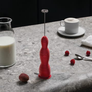 Spieniacz do mleka Pulcina 27,5 cm - Czerwony - Alessi