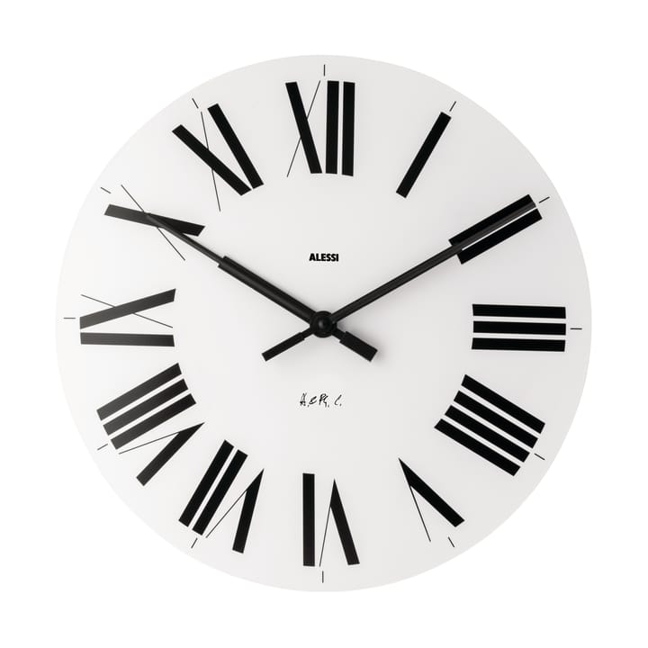 Zegar ścienny Firenze Ø36 cm, Biały Alessi