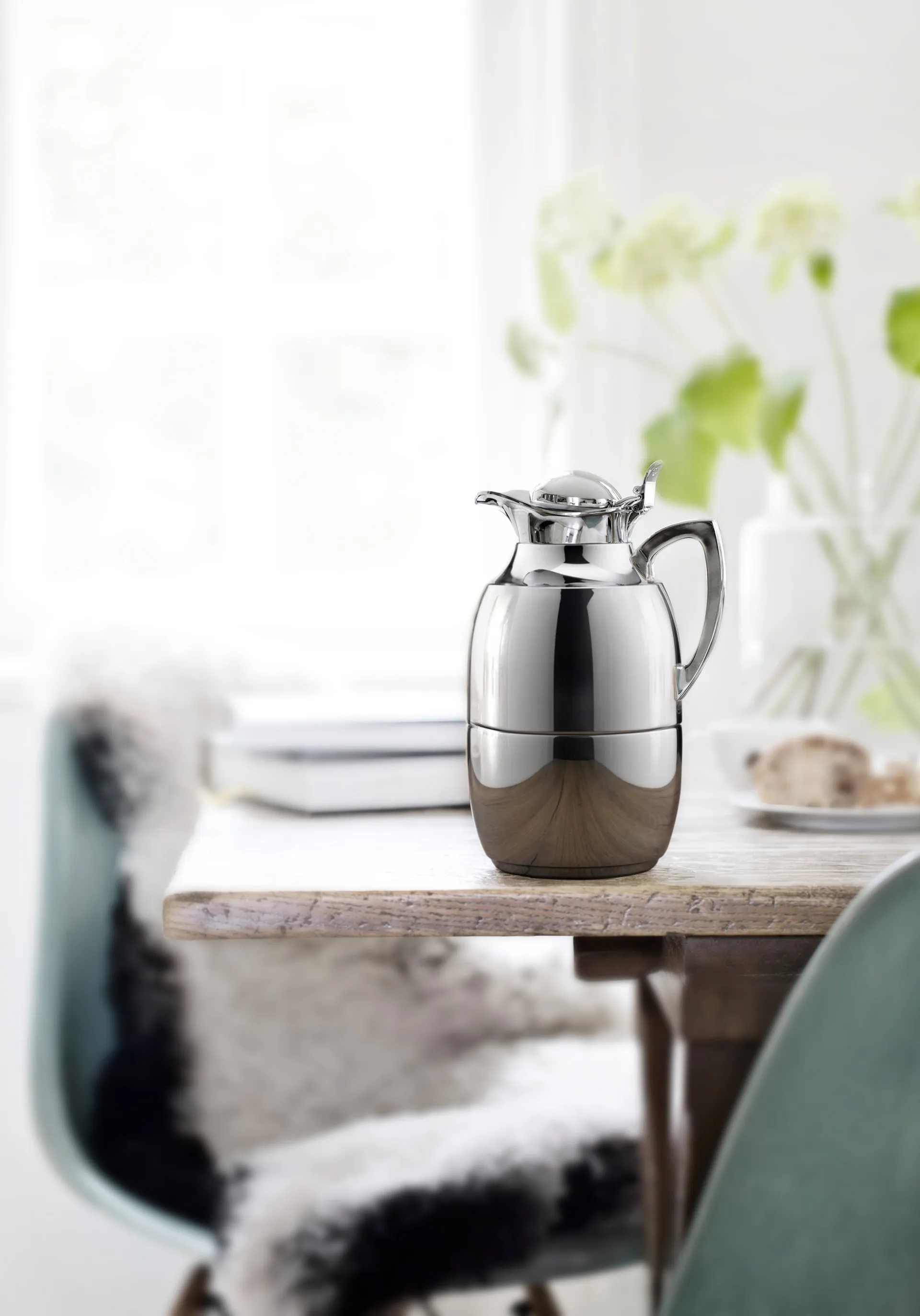 Termos Juwel 1 l, Chromowana stal nierdzewna Alfi