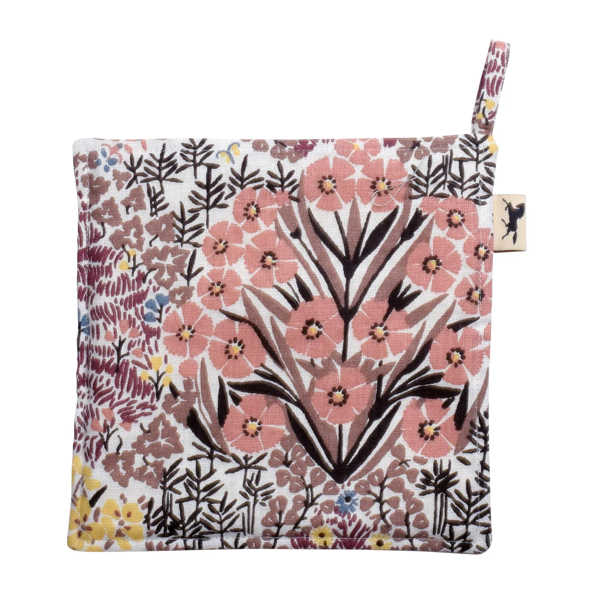 Łapka do garnków Botanic Garden 23x23 cm, Różowy brąz Almedahls