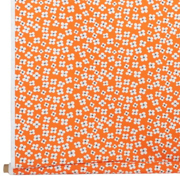 Belle Amie tkanina pomarańczowa - pomarańczowo-biały - Almedahls