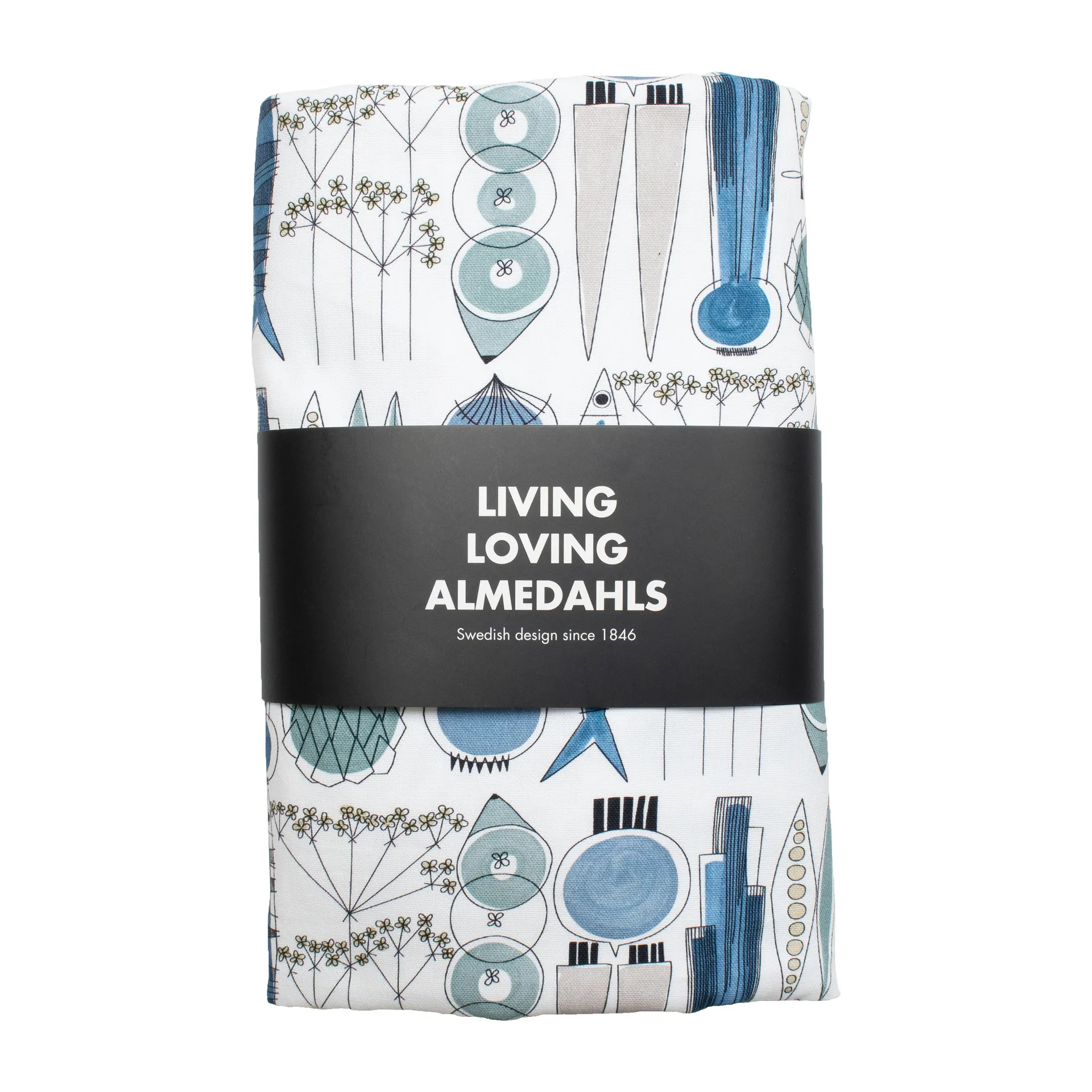 Cerata Picknick 145x220 cm, Niebieski-beżowy Almedahls