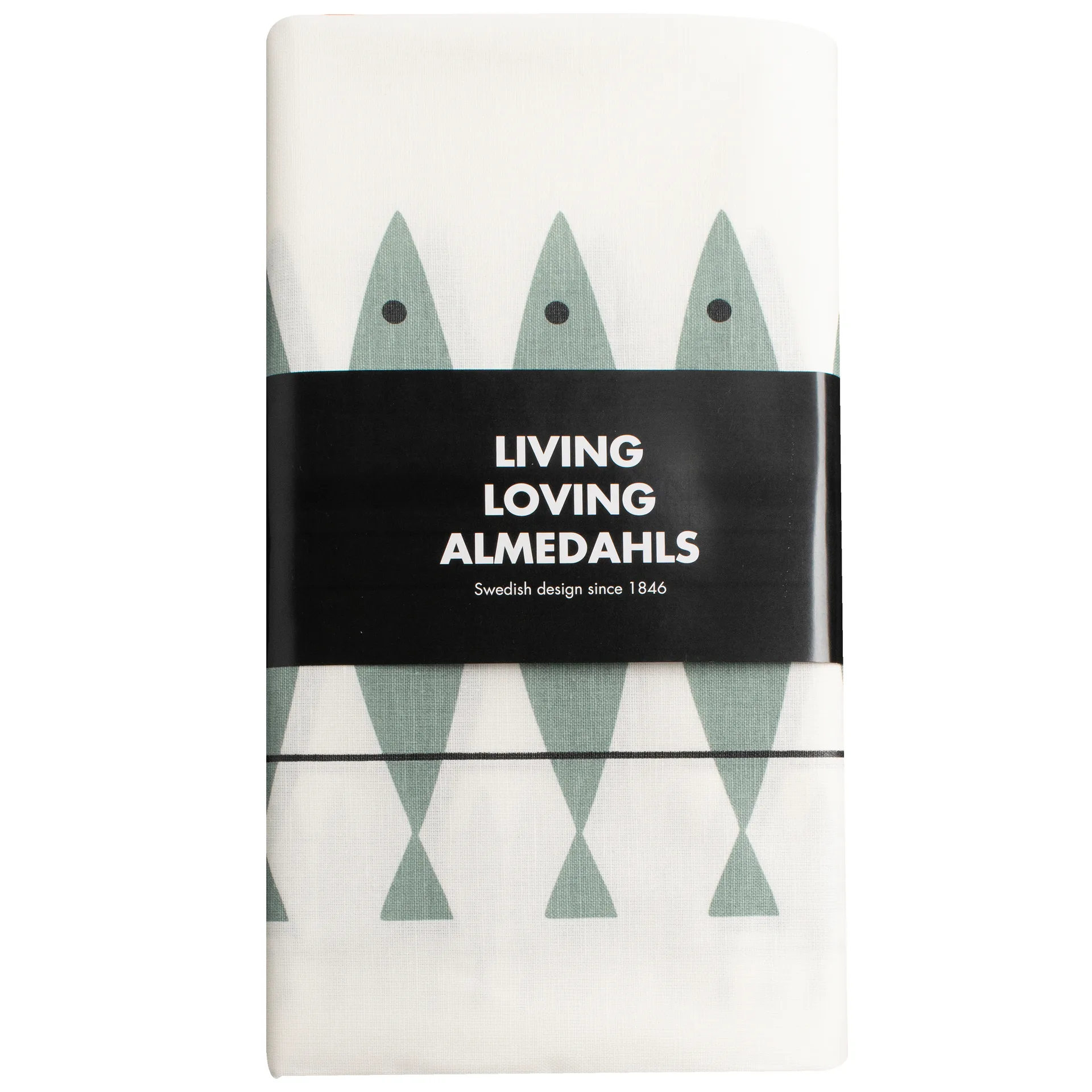 Cerata Sill 145x220 cm, Zielono-szary Almedahls