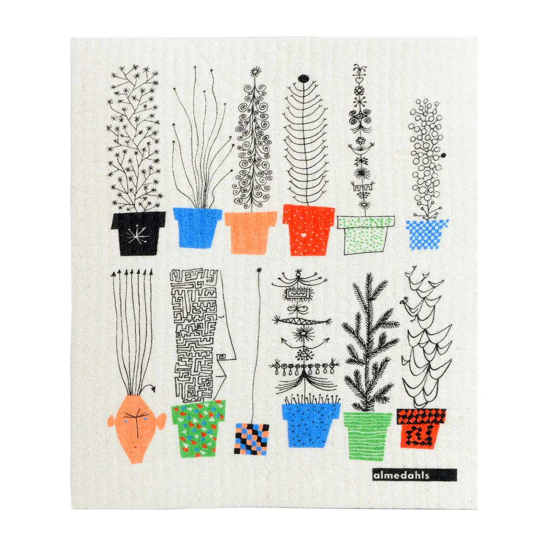 Cerata z włoskimi kwiatami 18x20 cm, Multi Almedahls