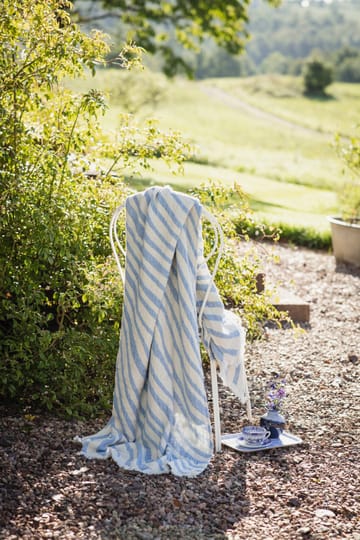 Koc Havet 120x170 cm - Niebieski-Offwhite - Almedahls