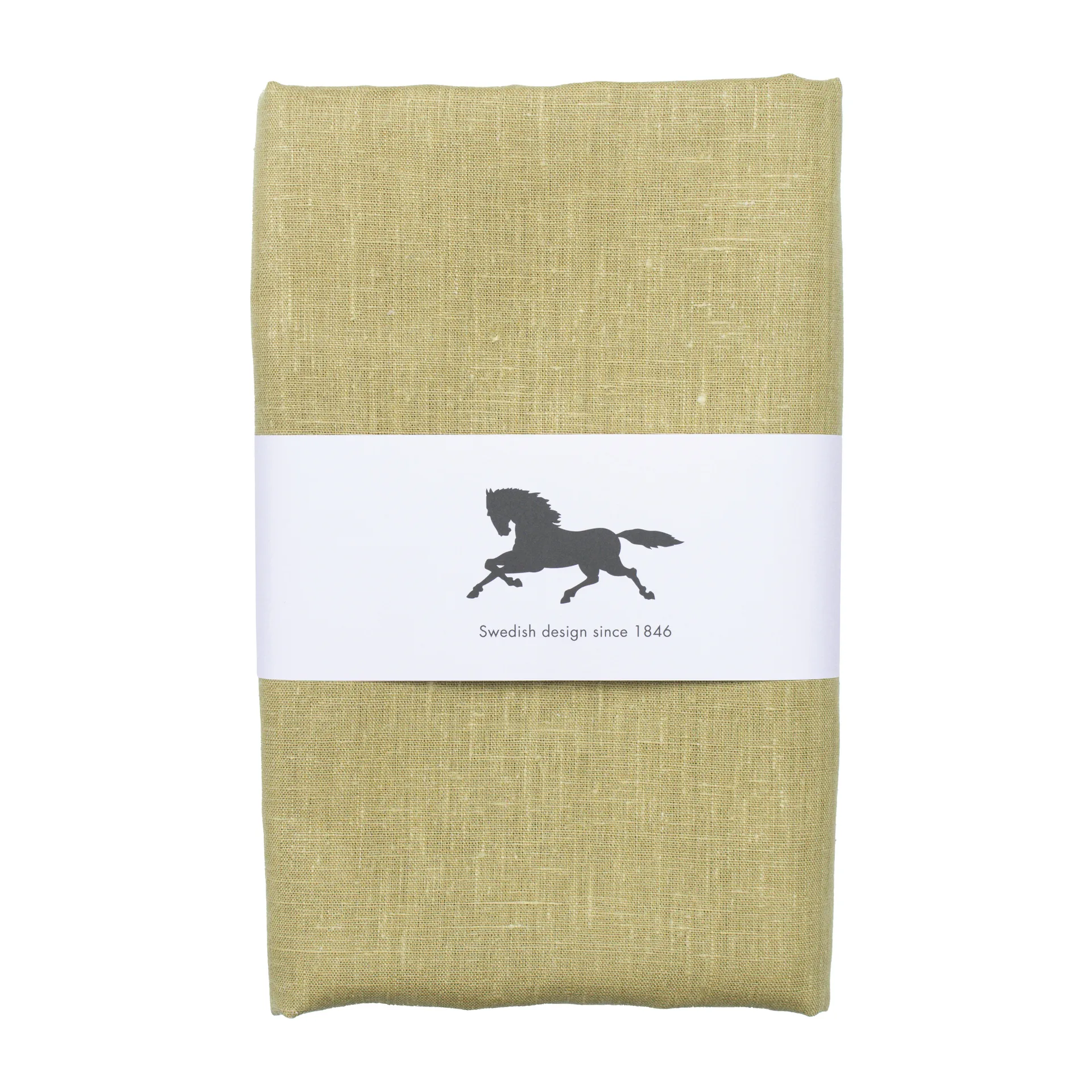 Obrus lniany 140x220 cm, Oliwkowy Almedahls