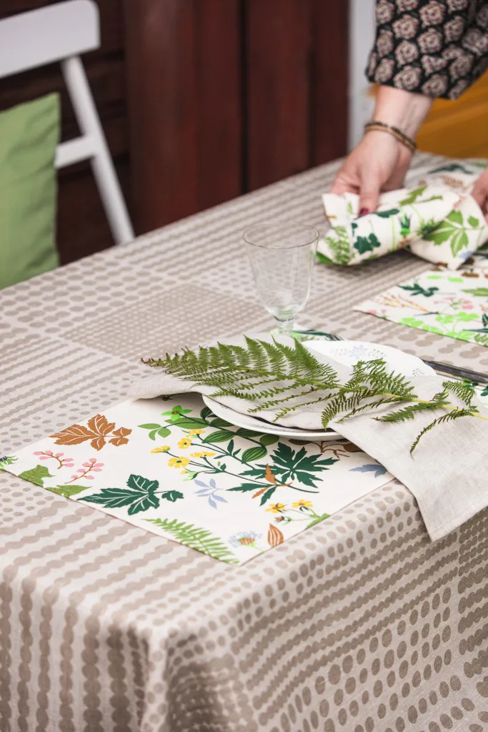 Podkładka na stół Ängsö 34x45 cm, 2 szt., Multi-Beż Almedahls