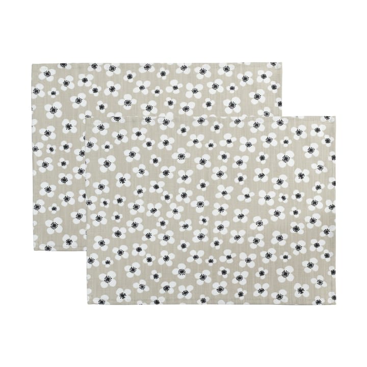 Podkładka na stół Belle Amie, 2-pak, Beżowy, 34x45 cm Almedahls