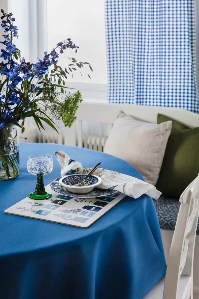 Podkładka na stół Persons Kryddskåp 30x40 cm, 2 szt., Niebieska Almedahls