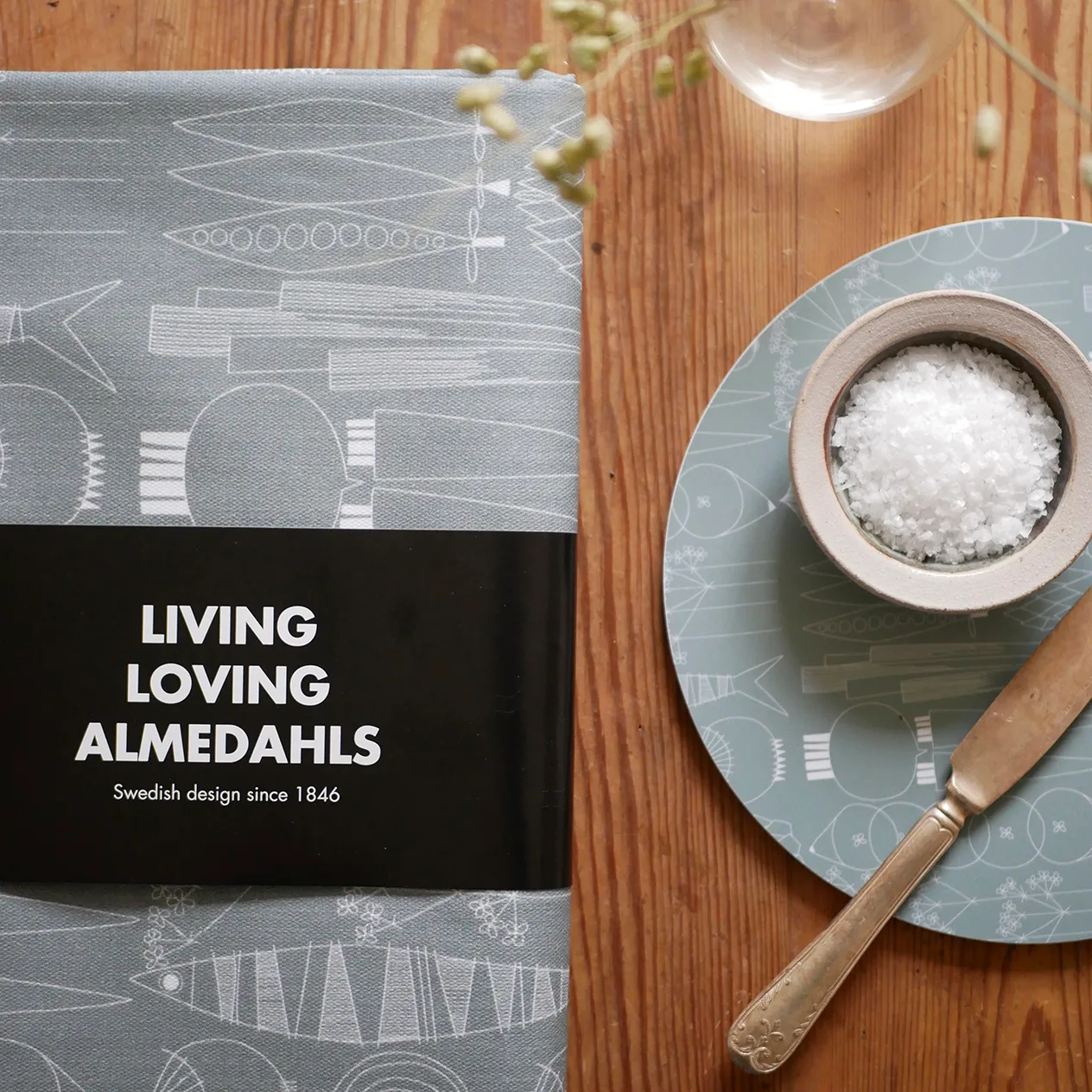 Podstawka pod garnek Picknick Ø21 cm, Zielono-szary Almedahls